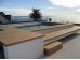 2.2m Bamboo Decking - Vertically laminated with moulding and 2 side grooves
