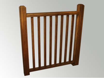 Bamboo Balustrade 01