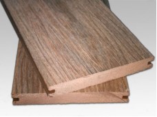 Solid Co Extrusion Decking - Chestnut Brown 